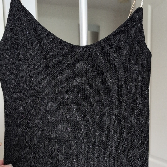 Night Way Collections Black Slip Maxi Dress - Picture 4 of 6